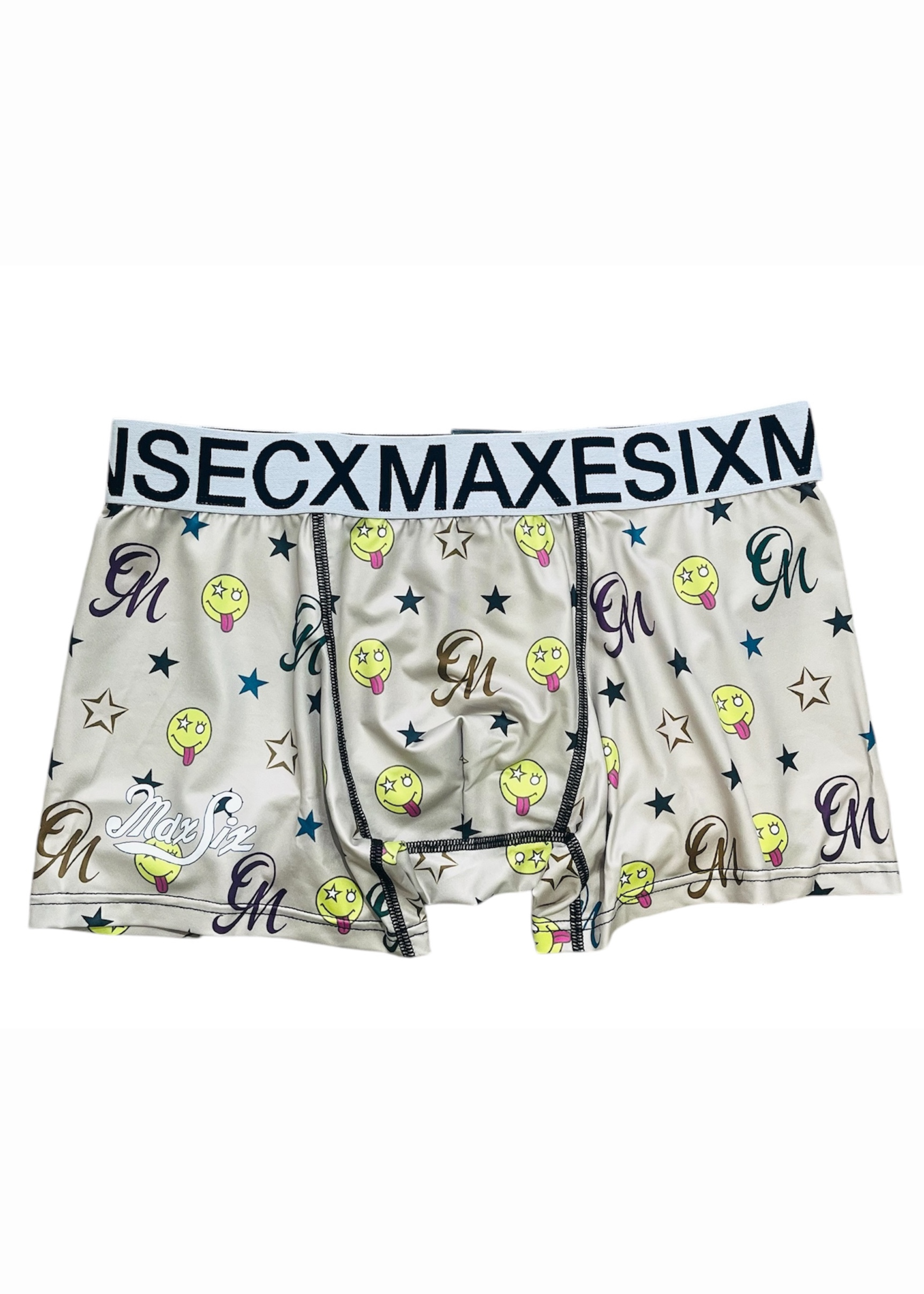maxsix MIKIOART ビーチショーツ ハーフパンツ L White MAXSIX】BOXER PANTS/NICOGLAM – MIKIOART.TOKYO Official Store