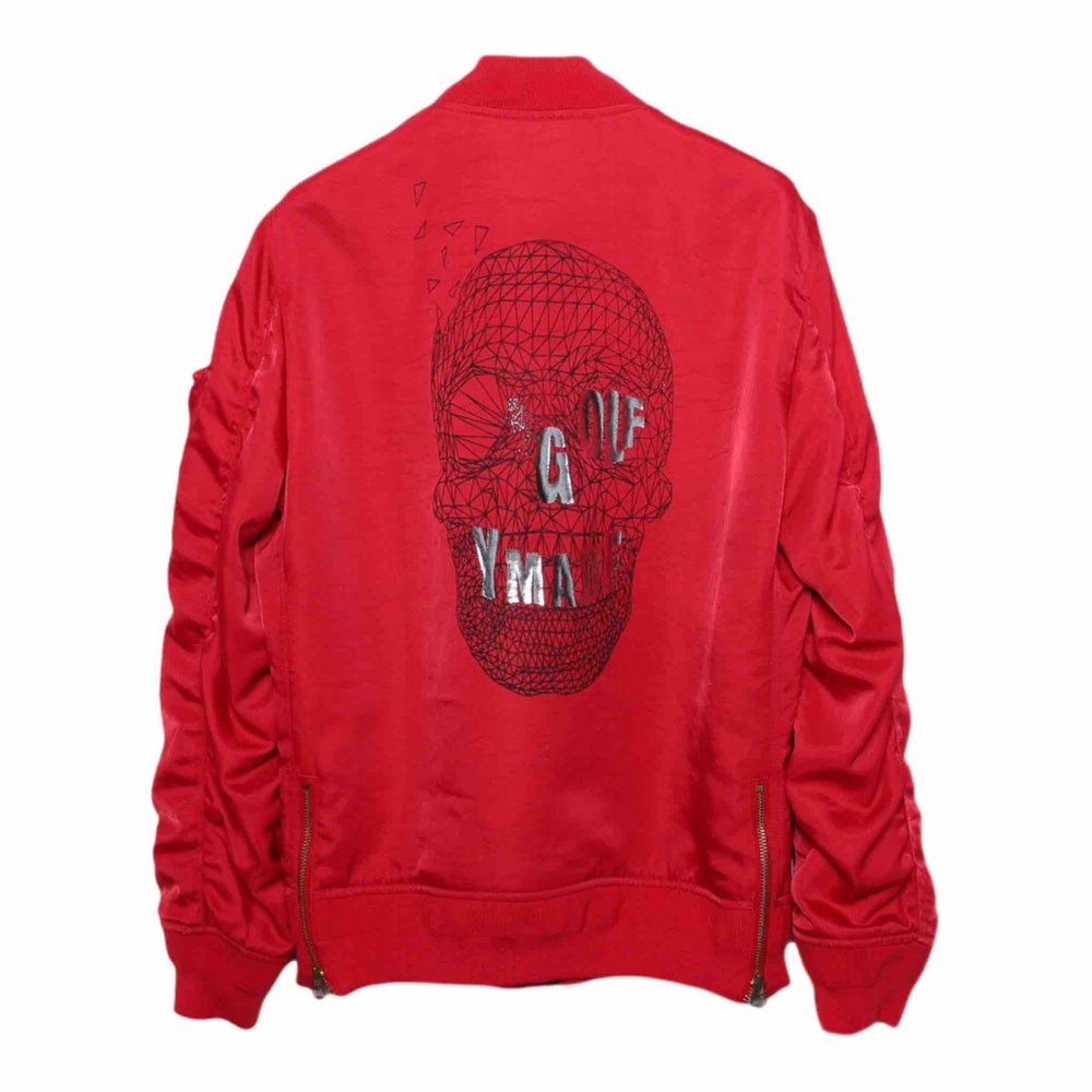 【YMADE】SKULL PRINT MA-1【RED】