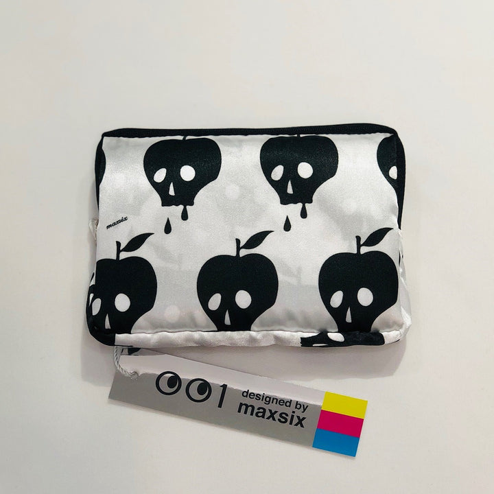 maxsixエコバッグ/M1-014/Apple Skull