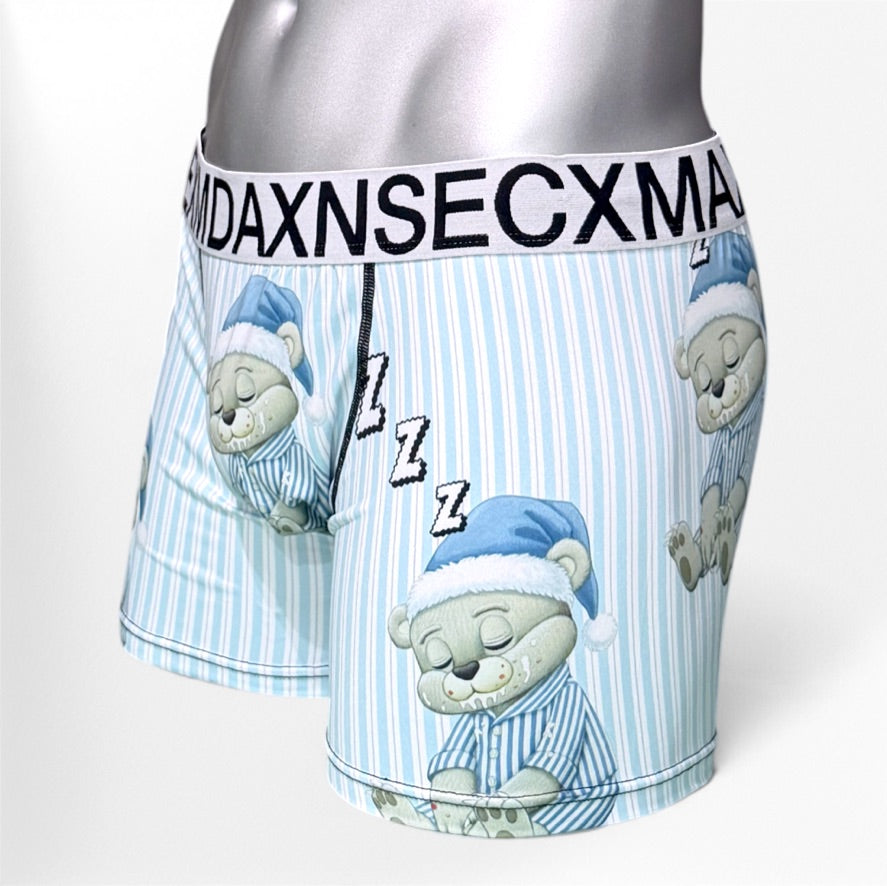SLEEP KUMA-PU BOXER PANTS #101