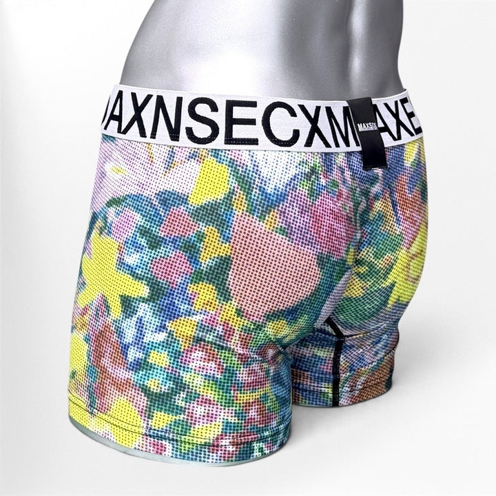 MOSAIC FLOWER BOXER PANTS #104
