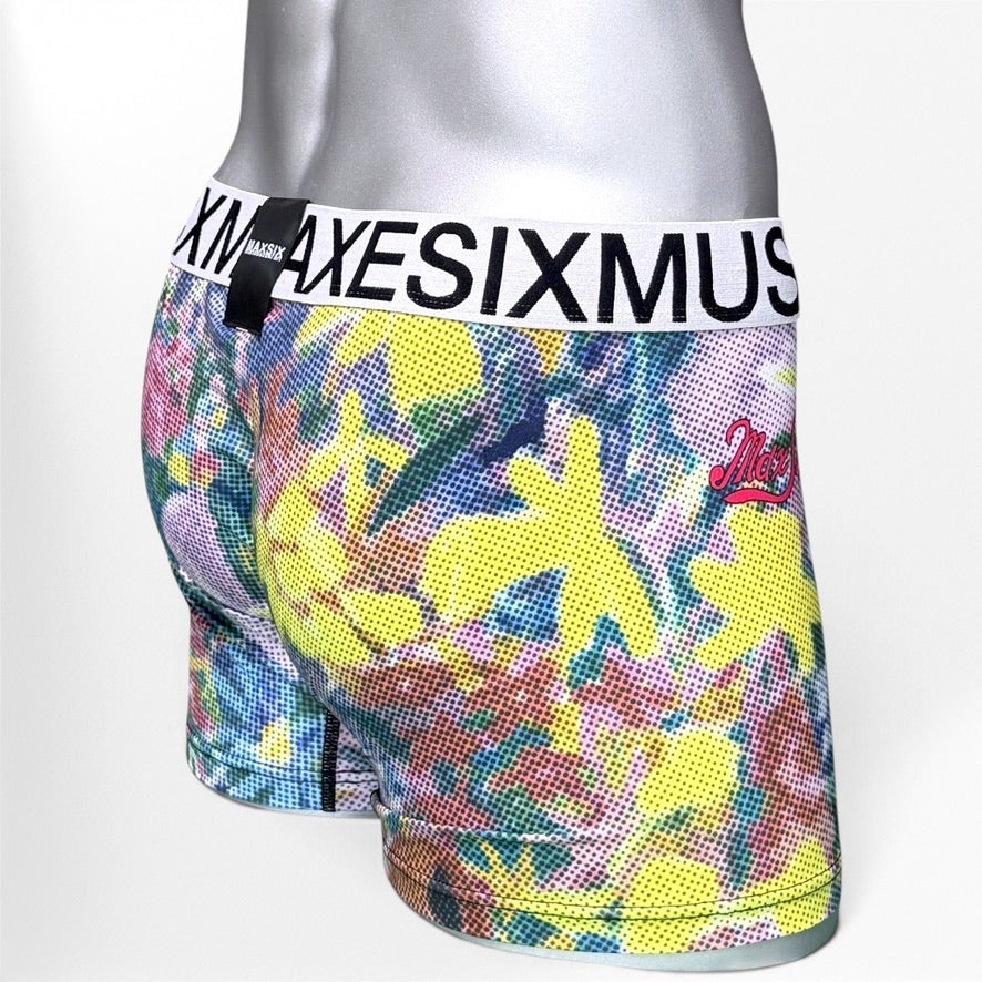 MOSAIC FLOWER BOXER PANTS #104