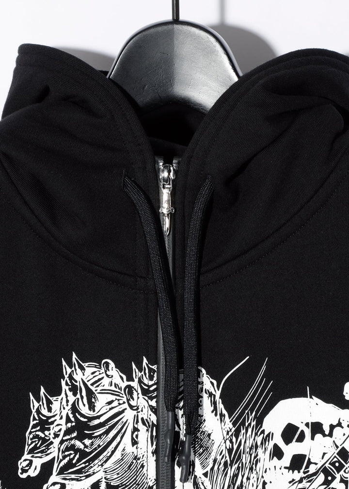 SWITCHBLADE x MAXSIX GRAPHICS ART LONG PARKA