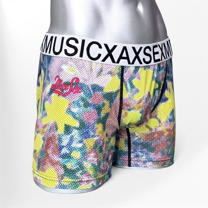 MOSAIC FLOWER BOXER PANTS #104