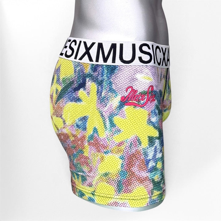 MOSAIC FLOWER BOXER PANTS #104
