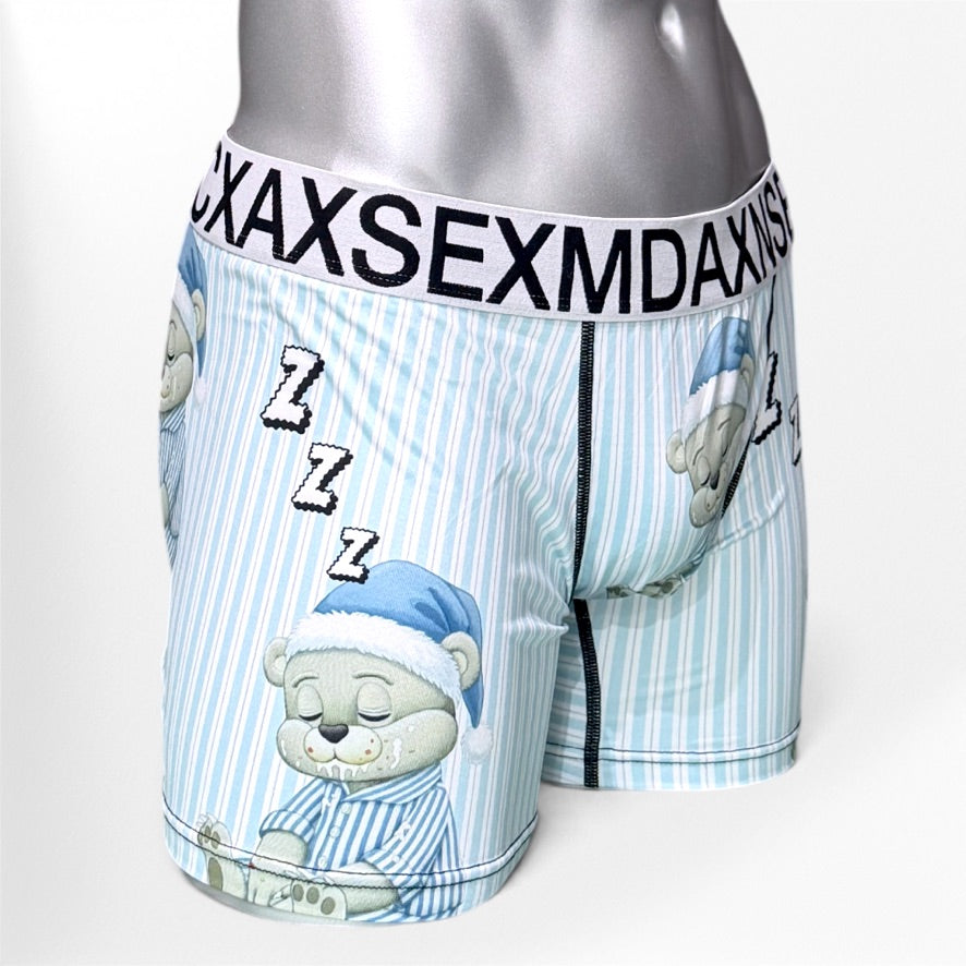 SLEEP KUMA-PU BOXER PANTS #101