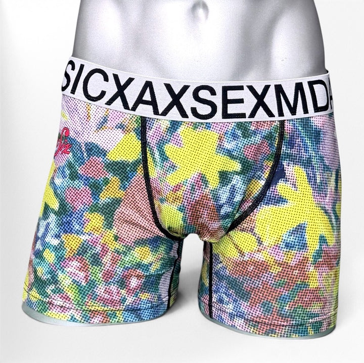 MOSAIC FLOWER BOXER PANTS #104
