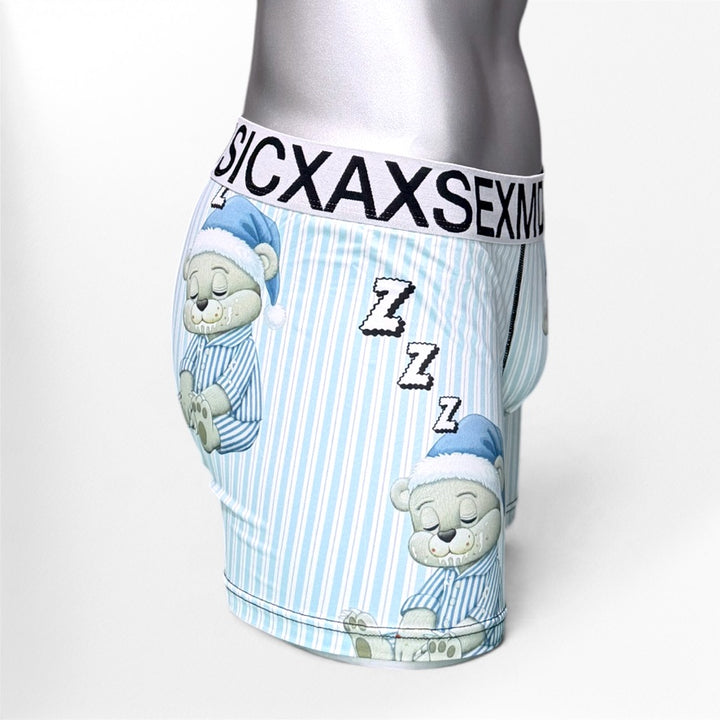 SLEEP KUMA-PU BOXER PANTS #101