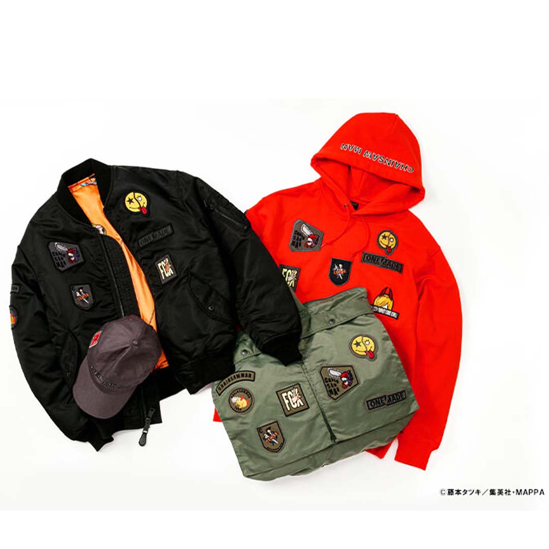 【ONEMADE×CHAINSAW MAN×AVIREX】SPECIAL HOODED PARKA