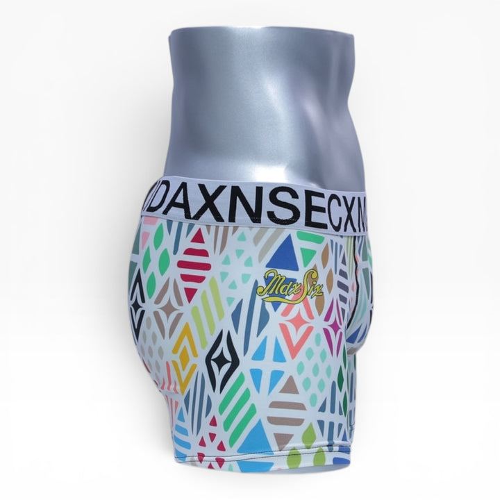 GEOMETRIC PATTERN BOXER PANTS #090