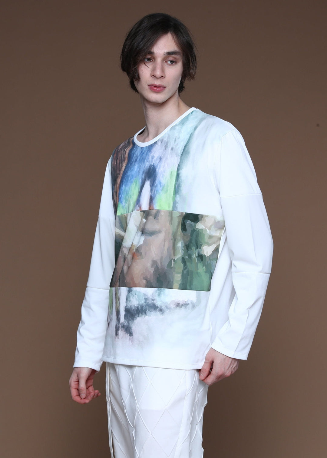 ART PRINT LONG TEE  MS-160LT