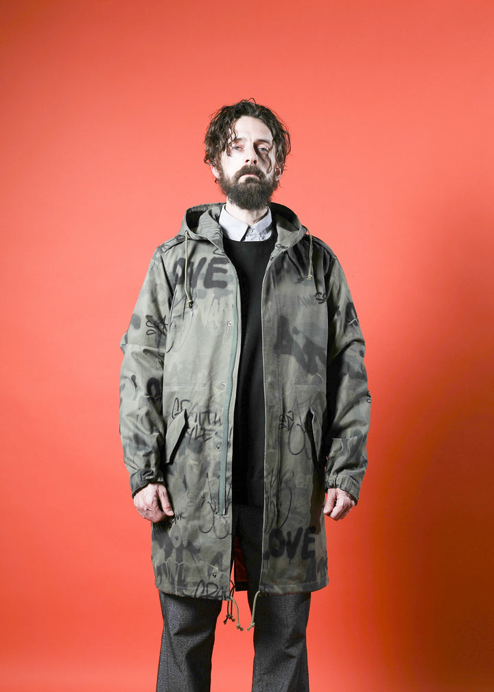 FULL PRINT MODS COAT ONE-1461