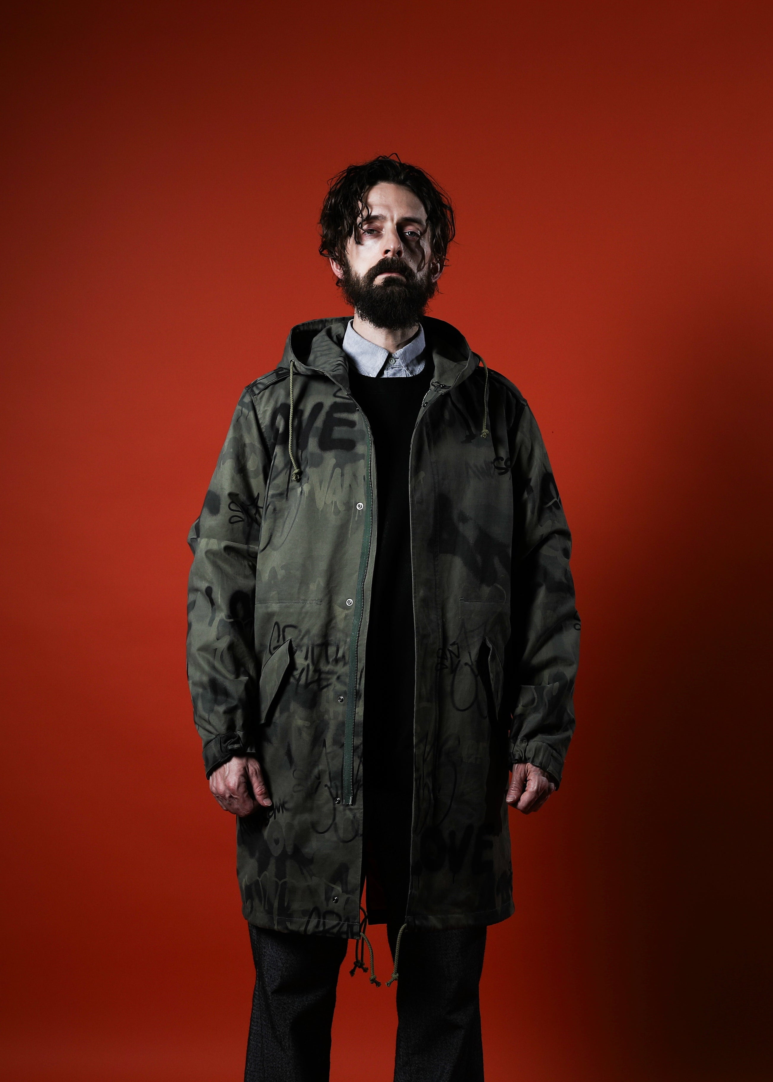 FULL PRINT MODS COAT ONE-1461 – MIKIOART.TOKYO Official Store