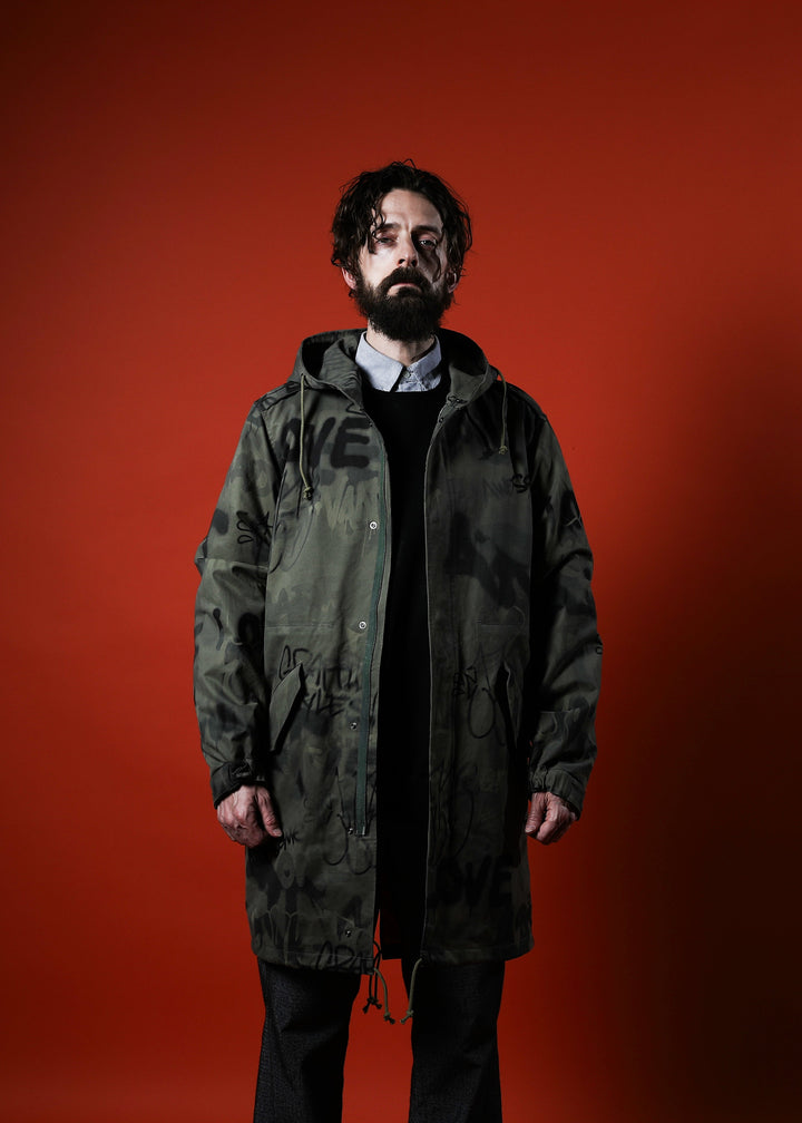 FULL PRINT MODS COAT ONE-1461
