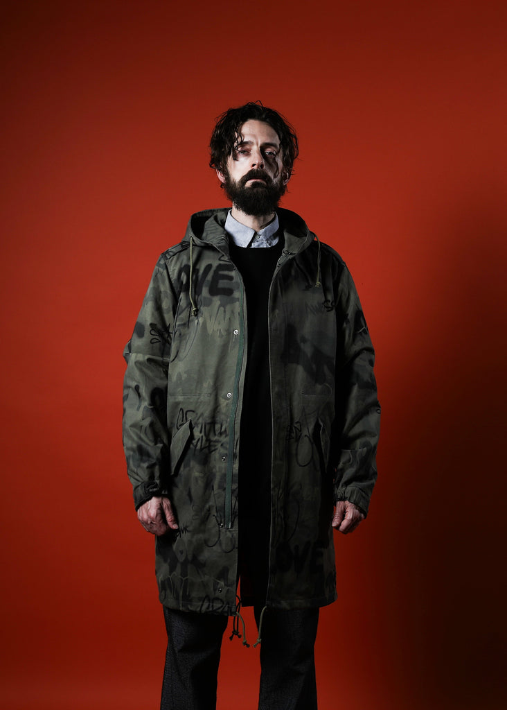 〈新品未使用タグ付〉Audience SHORT MODS COAT WIZZARD ウィザード FW25 SHORT MODS COAT / BLK - NUBIAN ヌビアン