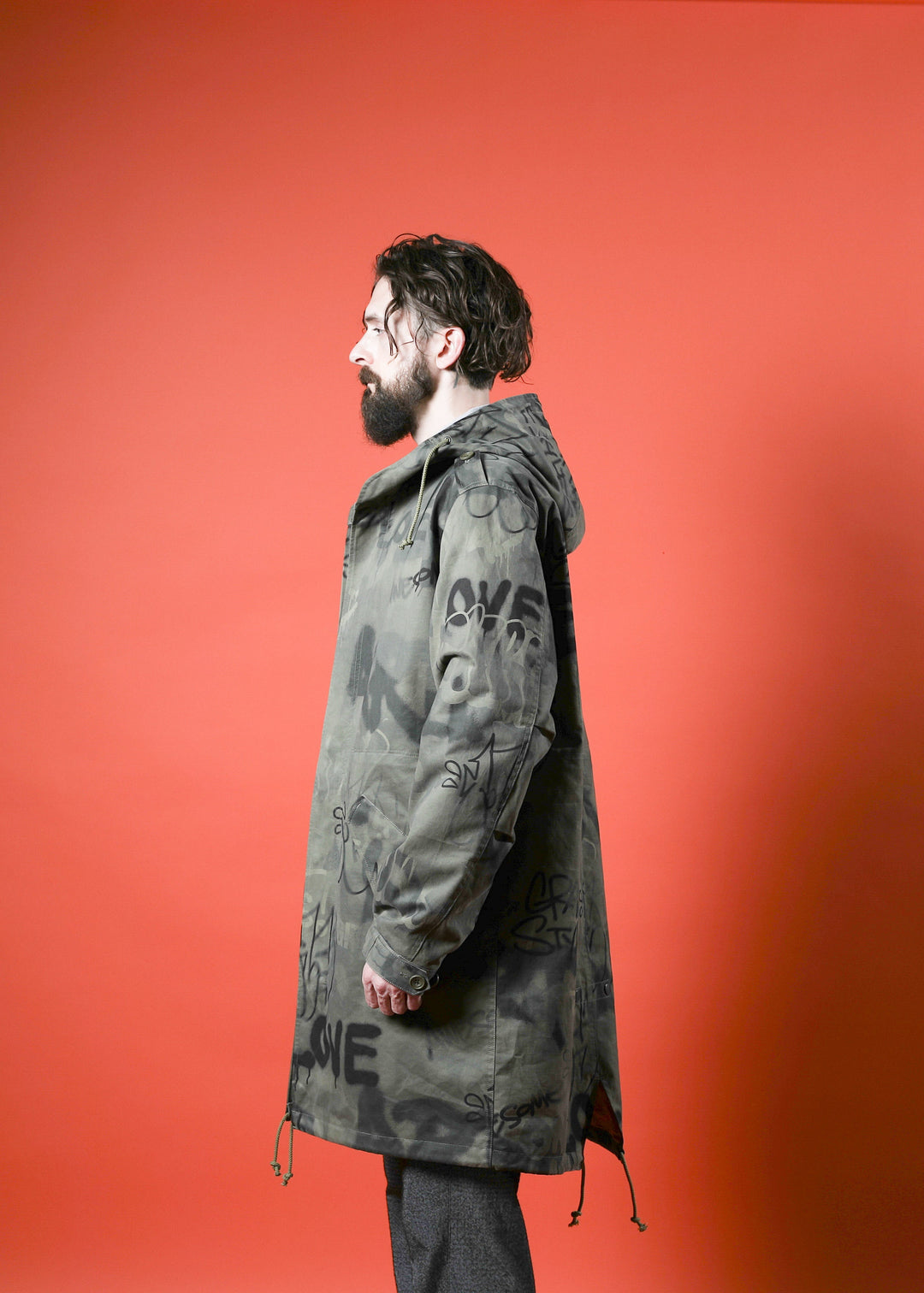 FULL PRINT MODS COAT ONE-1461