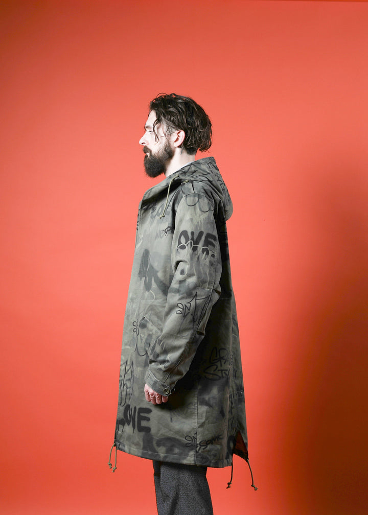FULL PRINT MODS COAT ONE-1461
