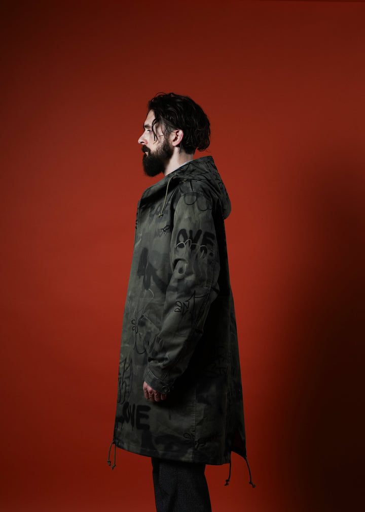 FULL PRINT MODS COAT ONE-1461