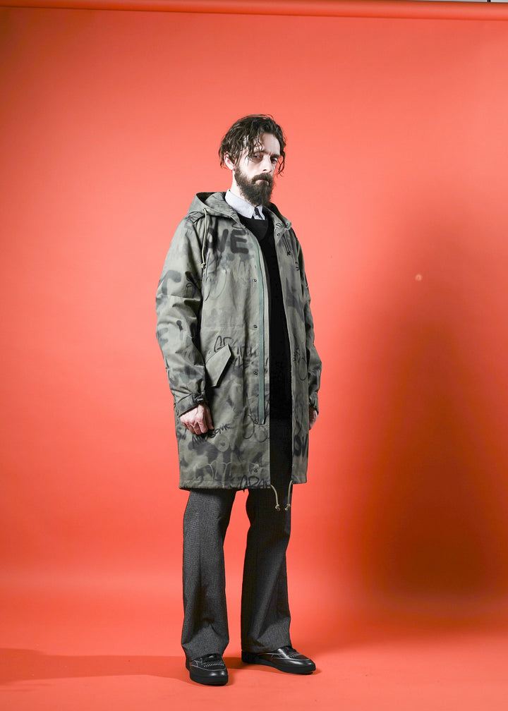 FULL PRINT MODS COAT ONE-1461