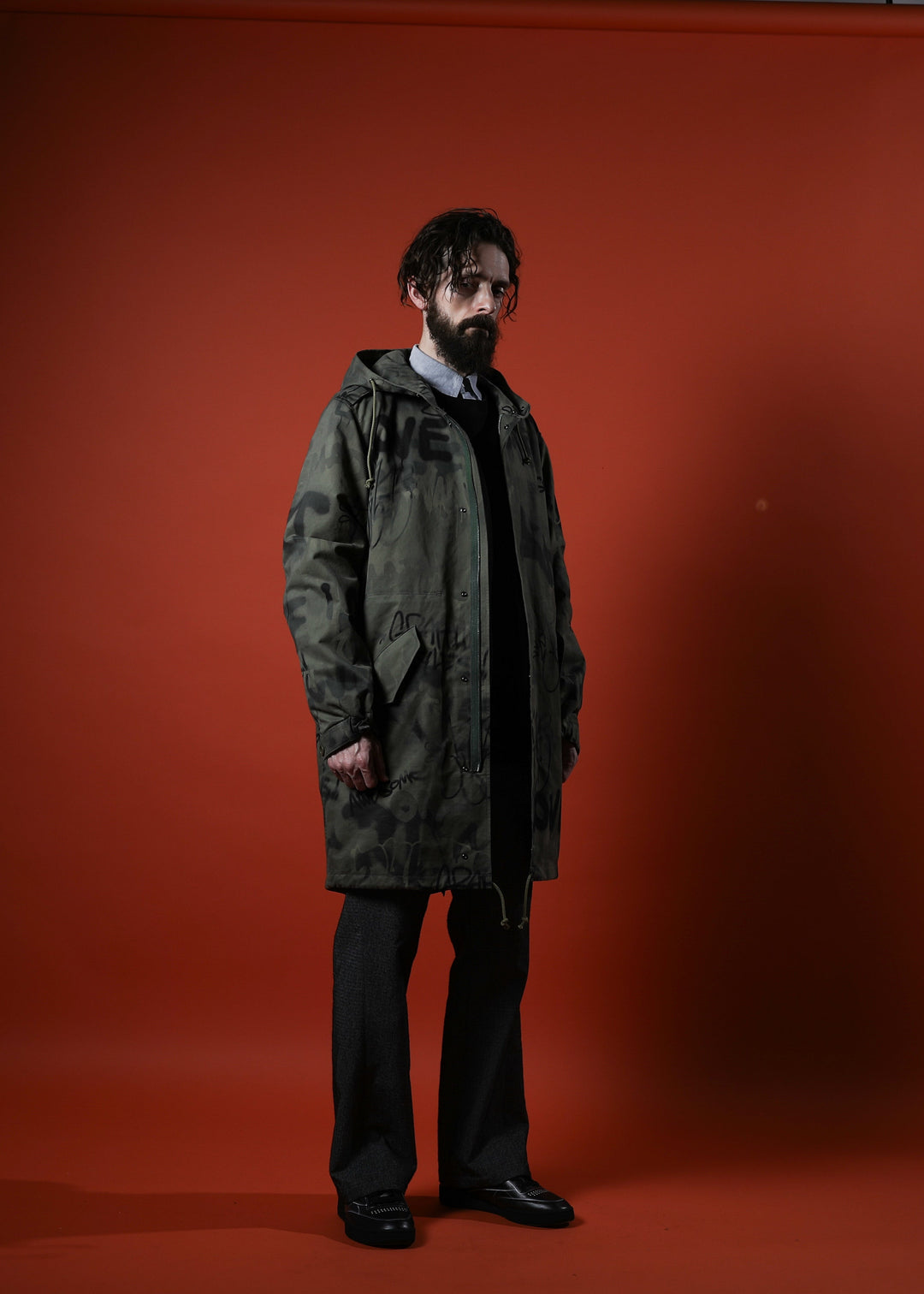 FULL PRINT MODS COAT ONE-1461