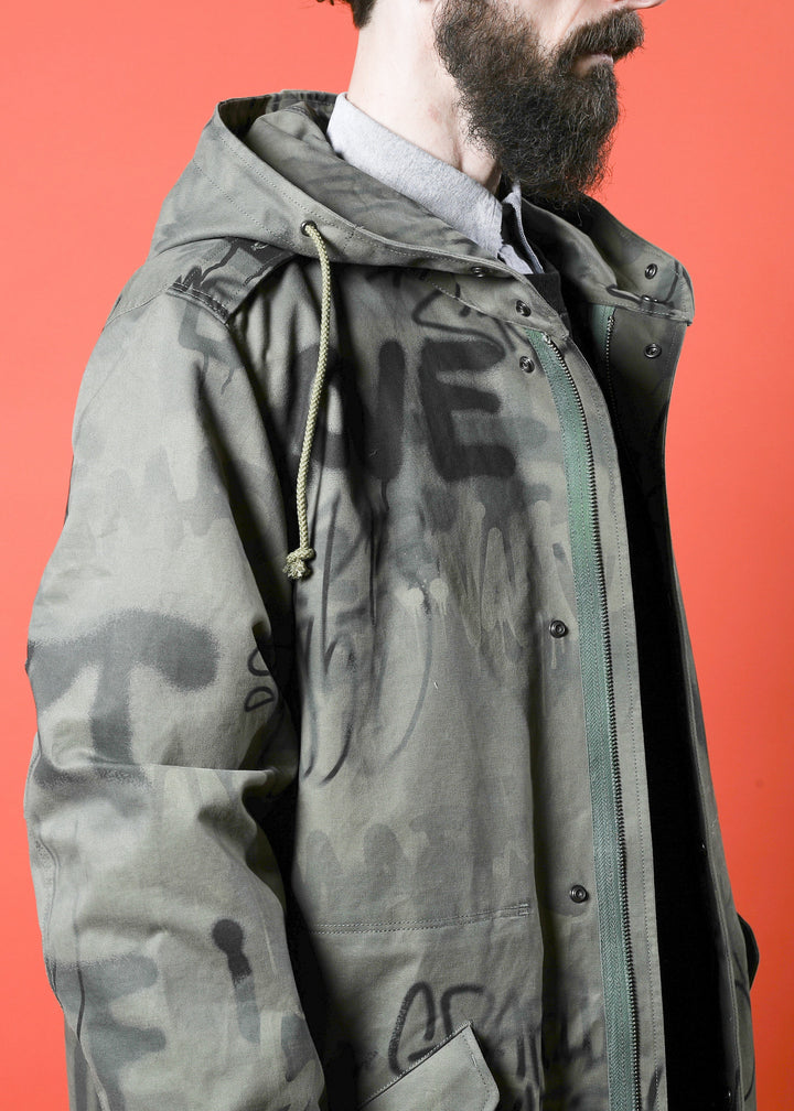 FULL PRINT MODS COAT ONE-1461