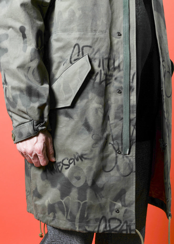 FULL PRINT MODS COAT ONE-1461