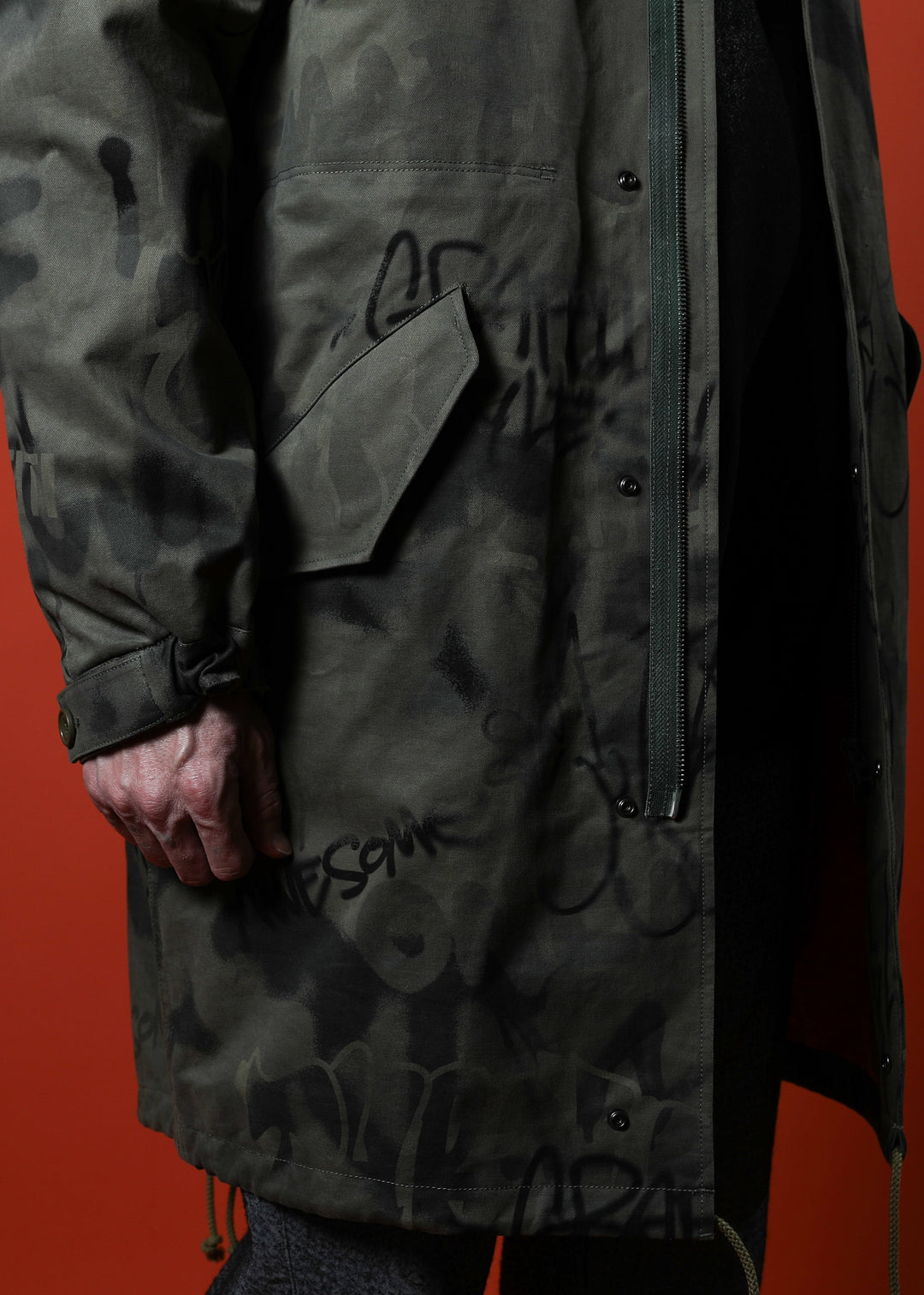FULL PRINT MODS COAT ONE-1461
