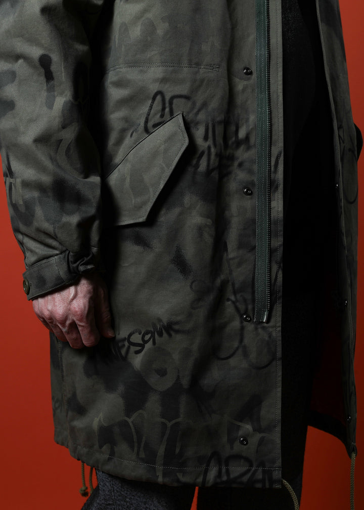 FULL PRINT MODS COAT ONE-1461