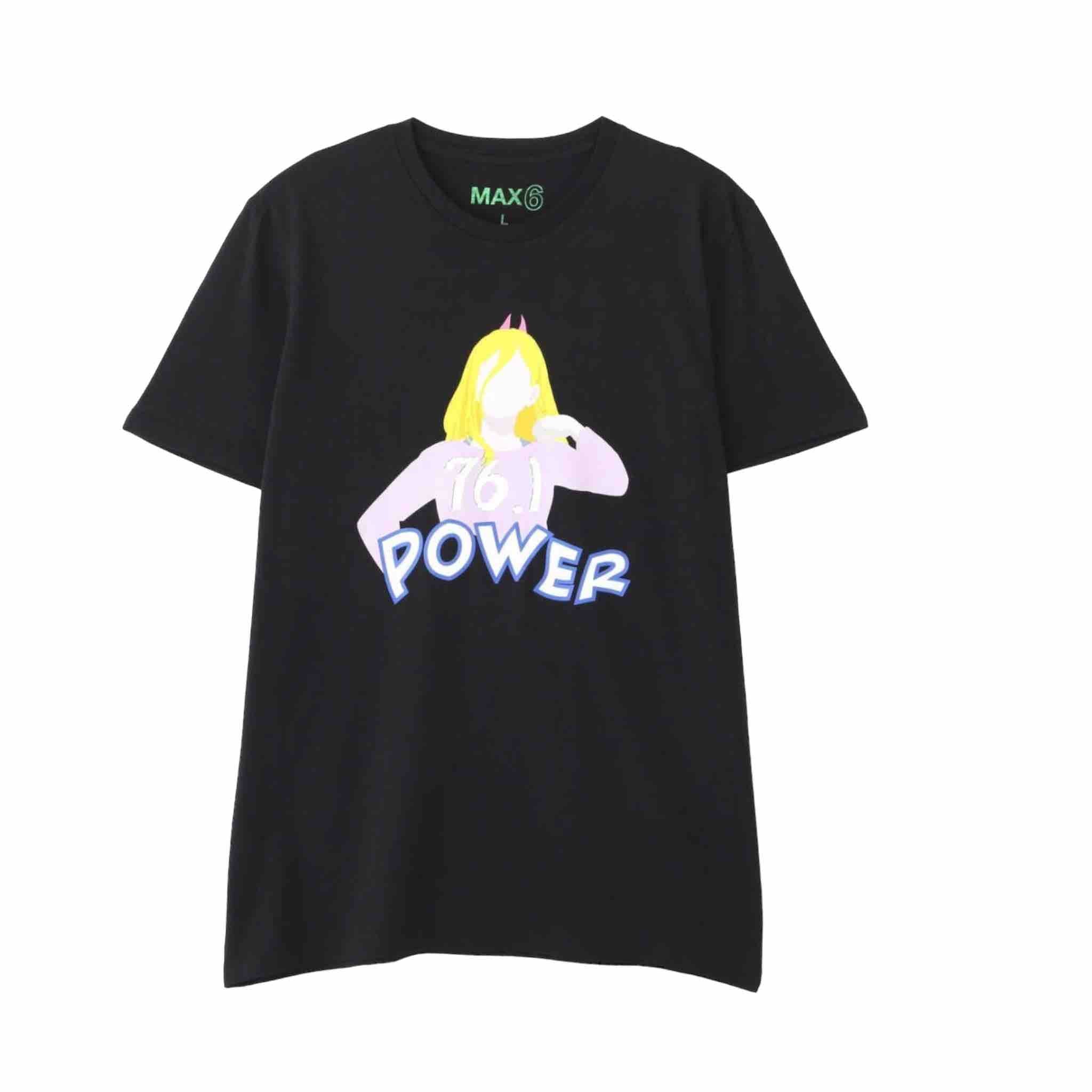CHAINSAW MAN×MAXSIX】 PRINT T-SHIRT【POWER】 – MIKIOART.TOKYO