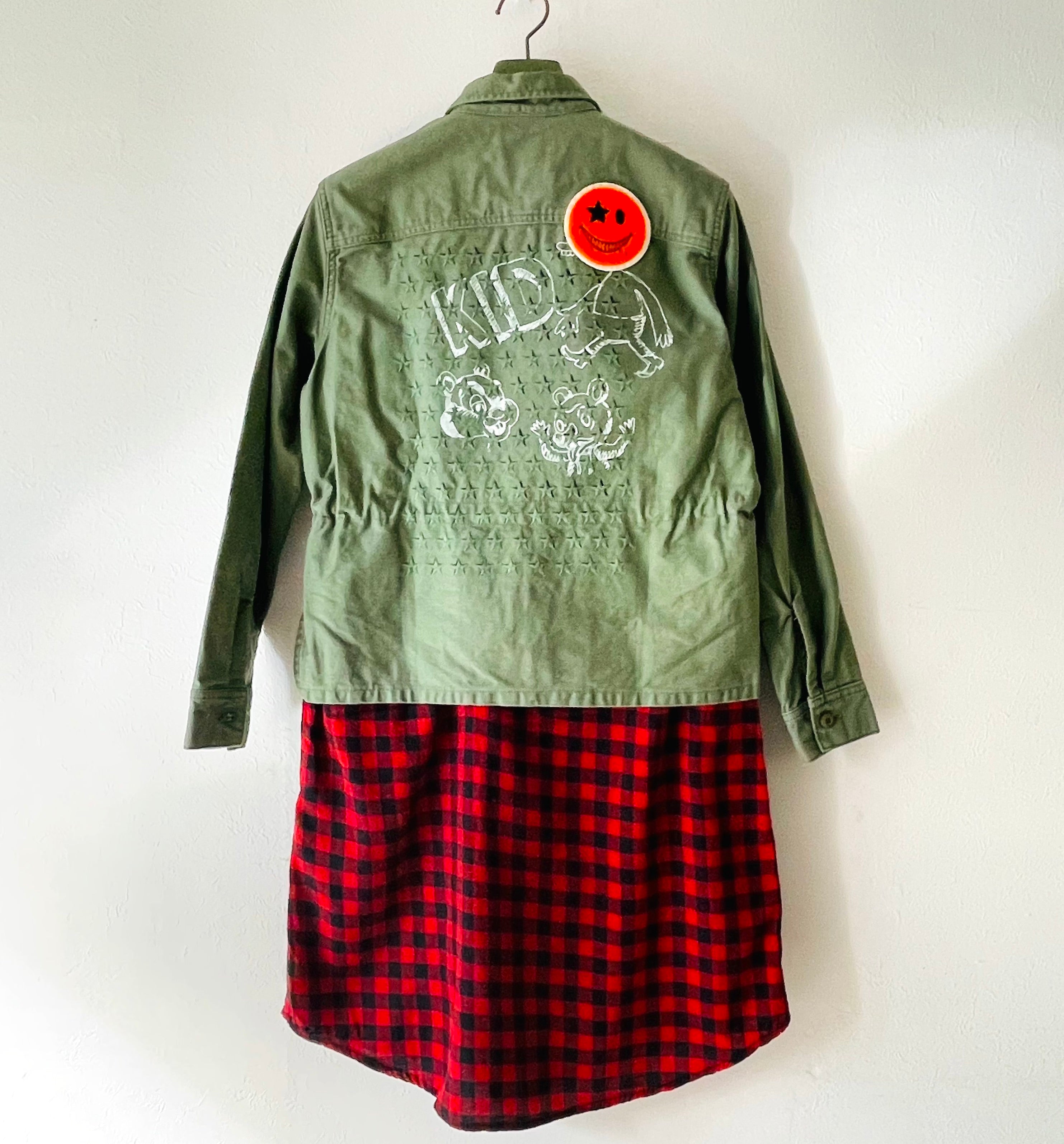 8810Sakura 様用●美品●ONEMADE・ワンメイド●ペイントモッズコー ONEMADE – MIKIOART.TOKYO Official Store