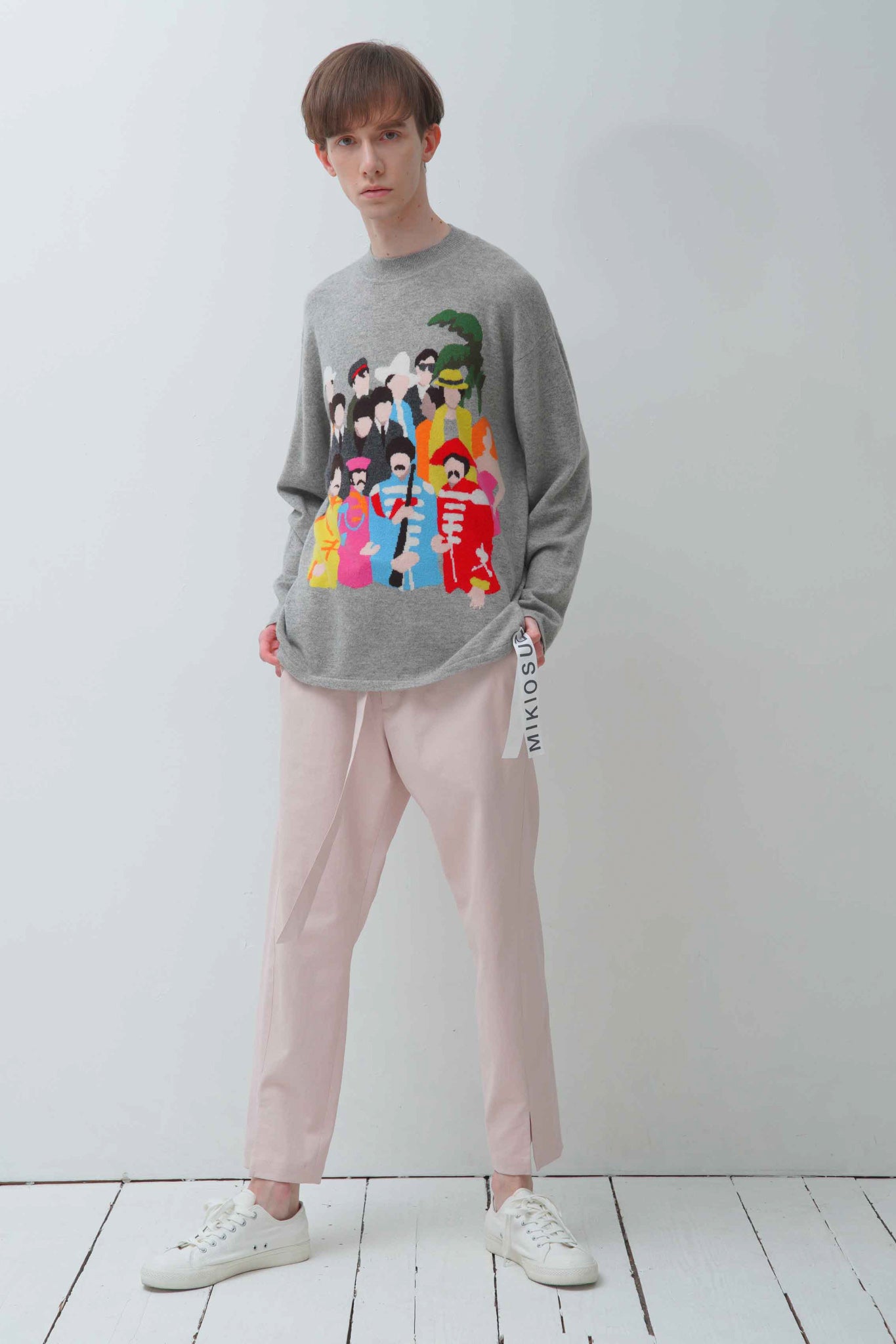 CASHMERE SWEATER 『SPLHCB』 – MIKIOART.TOKYO Official Store