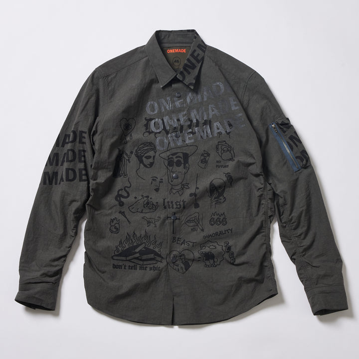 COPPERING TYPE MILITARY SHIRT
