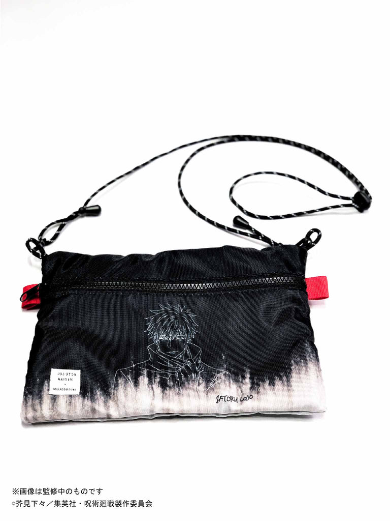 呪術廻戦×MAPPA×MIKIOSUZUKI コラボポーチ＜横型＞五条悟 – MIKIOART